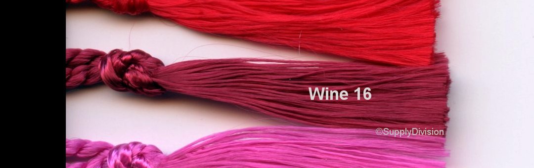 Wine bookmark tassel